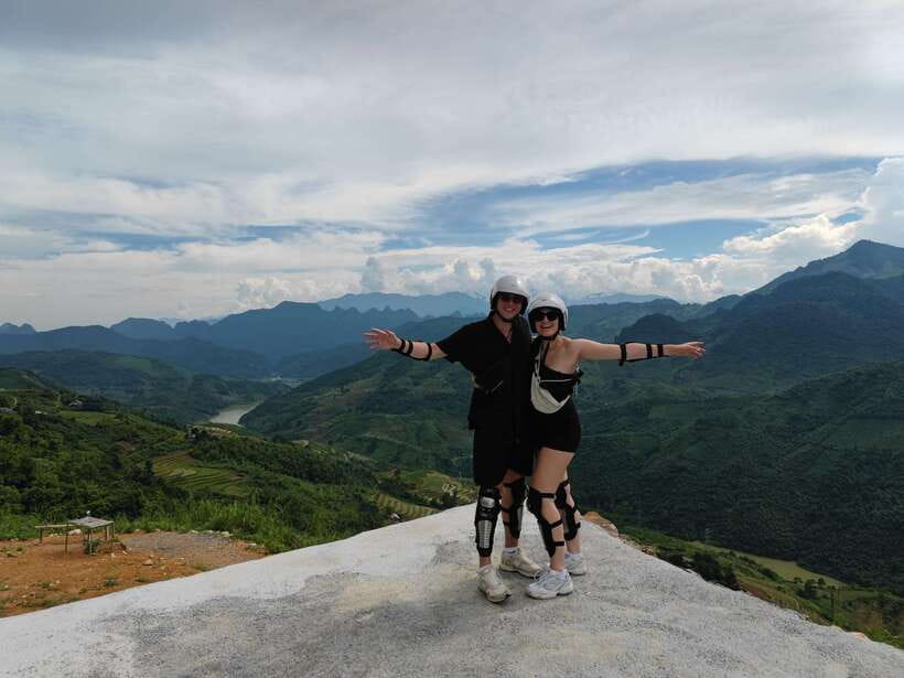 1 Day Ha Giang Loop Tour by Motorbike with Easy Rider - Real - Lung Tam linen work and local craft