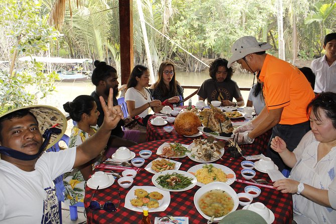 1-Day Mekong Delta Cai Rang Floating Market-Ancient House-Pancake - Village cycling, folk music, and slower moments