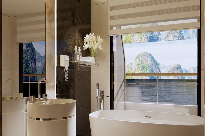 2 Day 1 Night Luxury Azura Cruise through Halong & Lan Ha Bay - Comfort on board, from the pool to the bar