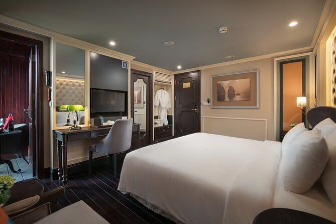 2-Day Cruise to Halong Bay and Lan Ha Bay on Calypso Cruises - Cabins, decks, and the range of comfort