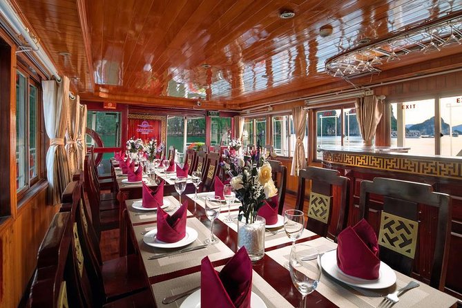 2-Day Explore Halong Bay On Cruise - Budget Cruise - Leaving Hanoi for the limestone islands