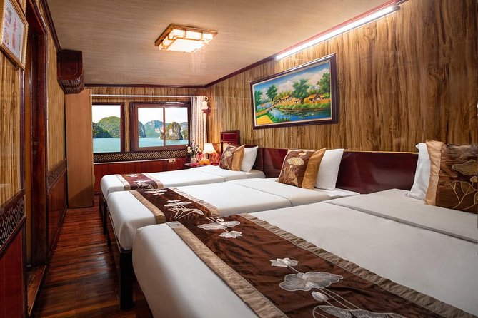2-day Ha Long Bay Cruise included Transfer, Kayking and Swimming - Kayaking adds a closer view of the bay