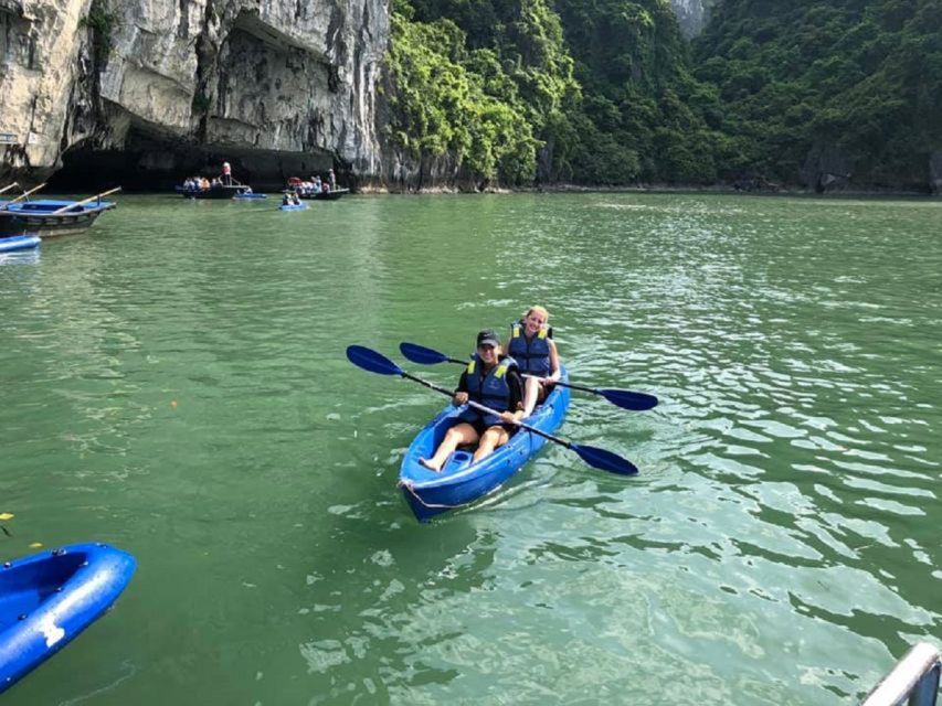 2-Day: Hanoi - Ninh Binh - Halong Bay Luxury Cruise - Titop Island combines swimming and a hard climb