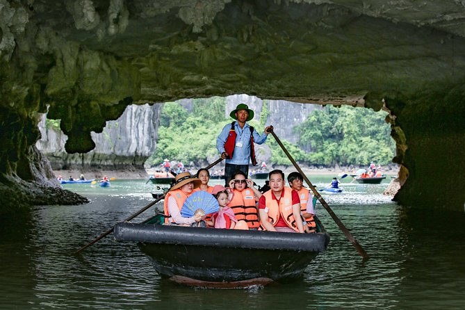 2-Day Oriental Sails Junk Cruise of Halong Bay - Day two: tai chi, Luon Cave, and an early finish