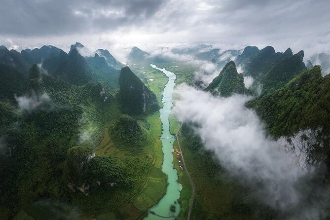 2 Days 1 Night Ban Gioc Waterfall Tour from Hanoi By Limousine - Climbing 300 steps to Ban Gioc Pagoda