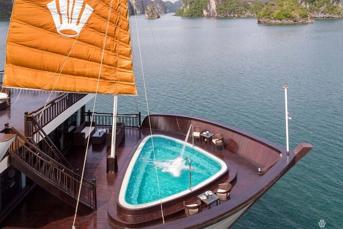 2 Days and 1 Night Halong Bay Luxury Genesis Regal Cruises - Cooking, sunset squid fishing, and an evening onboard