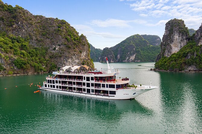 2-Days Aspira Cruise Tour around Hanoi- Halong- Lan Ha Bay - Starting at Tuần Châu Harbor