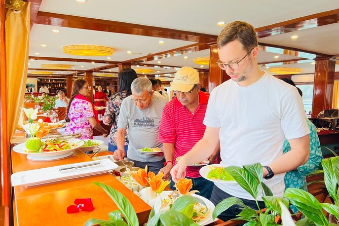 2D1N Ha Long Bay by Calypso Cruise, Caves, Meals, Transfer - Sunset, spring rolls, and a night on the ship