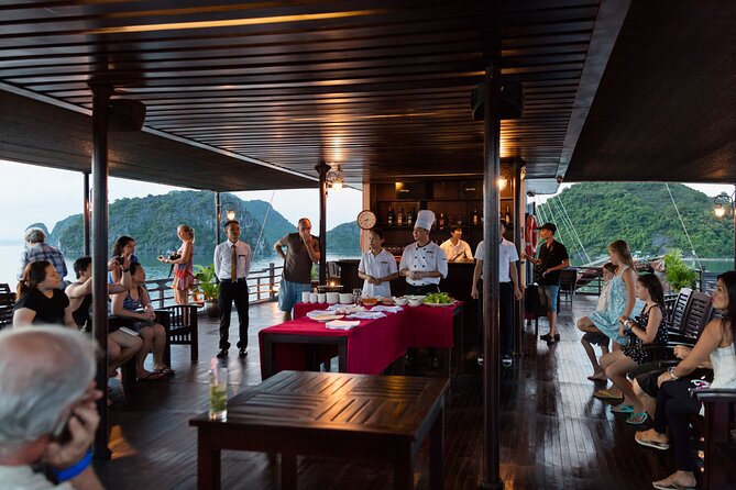 2D1N: Halong Bay 4-Star Cruise - Cave, Kayak, Swim, Meals - Morning pickup and the move to Tuan Chau Marina