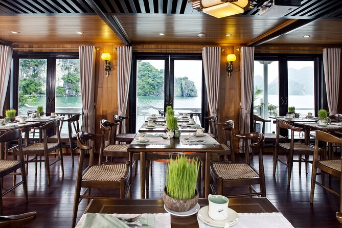 2D1N: Halong Bay 4-Star Cruise - Cave, Kayak, Swim, Meals - Swimming, the deck, and the open hours