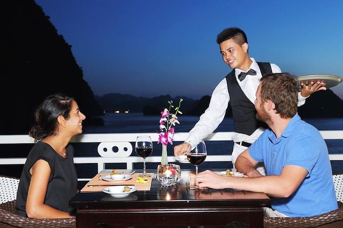3-Day Halong Bay Cruise on the Starlight - Day one: lunch, Sung Sot Cave, and Titov Island