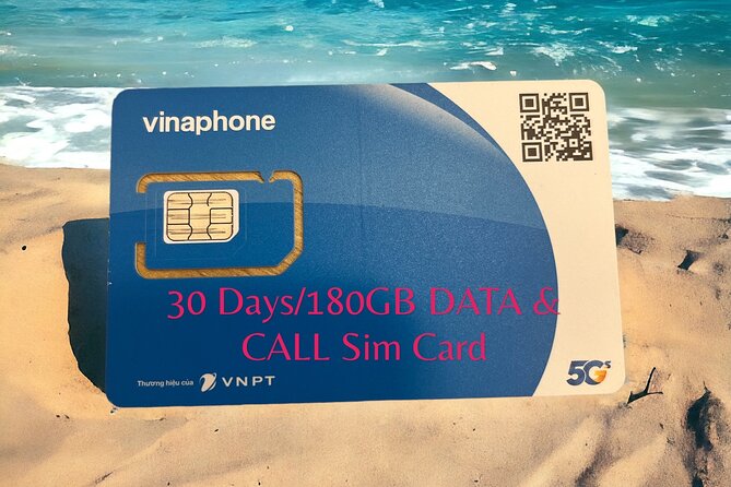 30 Days 180GB Data and Call SIM card Vietnam - A $16 connection waiting at Hanoi Airport