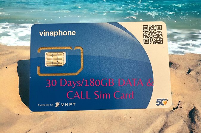 30 Days 180GB Data and Call SIM card Vietnam - Who gets the best value from this card