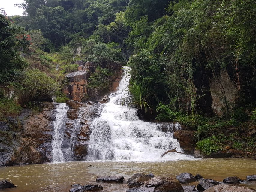 7-hour Datanla waterfall, Clay Tunnel and Holy See temple - Da Lat Railway Station and its three roofs