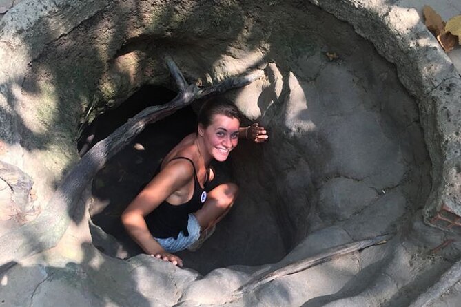 Adventure Cu Chi Tunnels and Mekong Delta Tour From HCM - Entering the Cu Chi Tunnels after the morning drive
