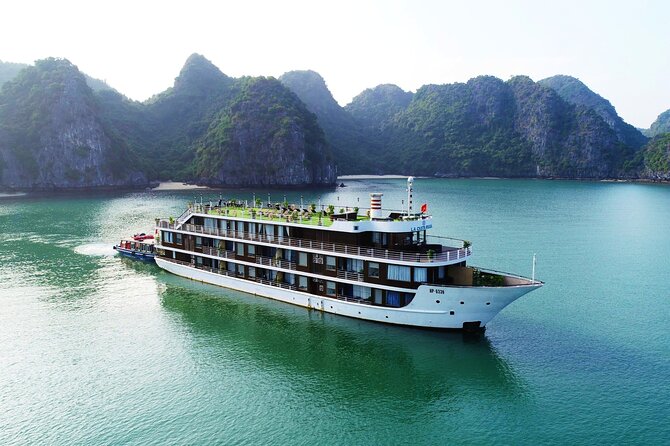 All-Inclusive 2 Day/1 Night Halong Luxury Cruise, Meals, Cave, Kayaking,Swimming - The long road from Hanoi to the harbor