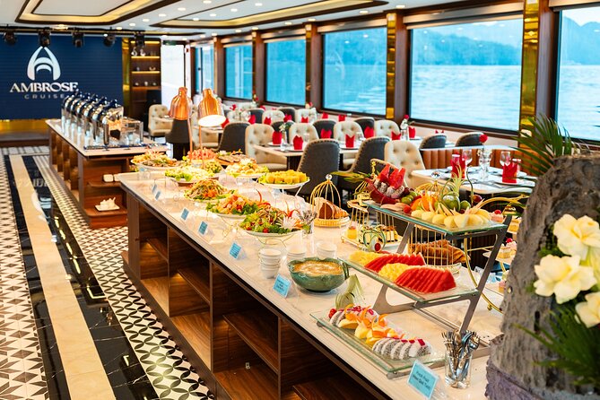All Inclusive Cruise Tour at Halong Bay - The sunset party adds a relaxed finish