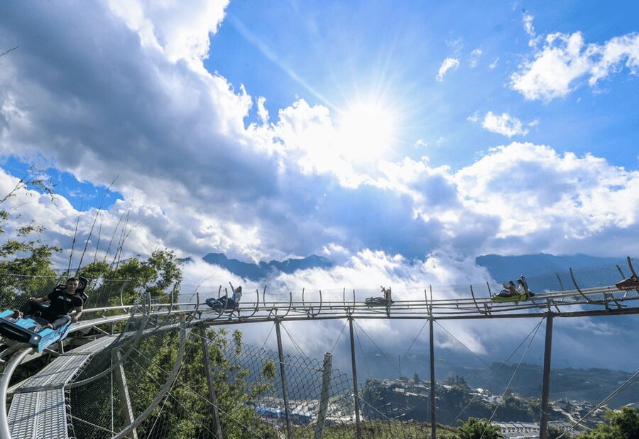 Alpine Coaster Ban Mong Experience in Sapa - Vietnam - A mountain ride with real control