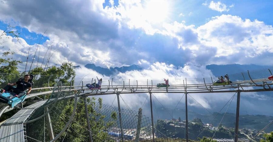 Alpine Coaster Ban Mong Experience in Sapa - Vietnam - Starting at Group 3 in Cau May Ward