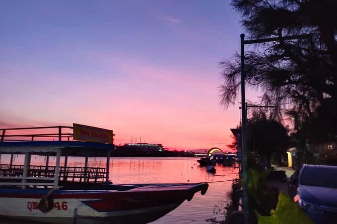 Amazing My Son Sunset Deluxe Small Group tour - The return boat ride on the Thu Bon River