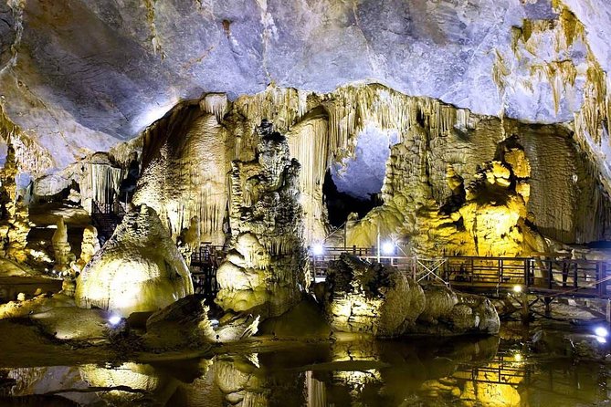 Amazing Phong Nha- Paradise Cave - Dark Cave 1 Day -All Inclusive - Lunch at Dark Cave keeps the day moving