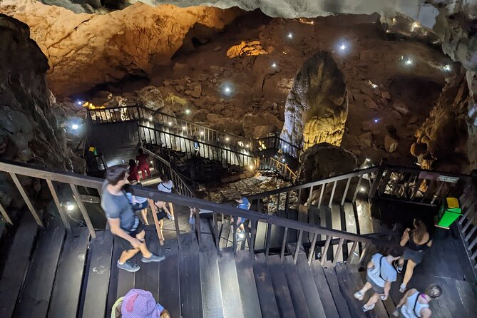 Amazing Phong Nha- Paradise Cave - Dark Cave 1 Day -All Inclusive - Who will enjoy this cave day most?
