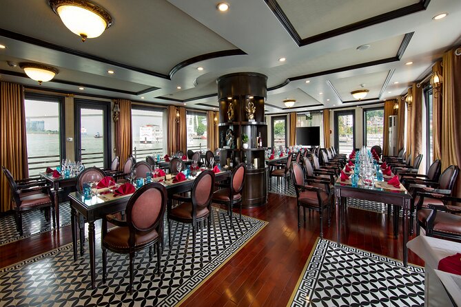 Athena Royal Cruise - Luxury Halong Bay Overnight Cruise 2D1N Tour - Early Tai Chi and Luon Cave on the second morning