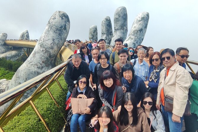 Ba Na Hills and Golden Bridge Full Day Tour Small Group - Le Jardin D’Amour and the old wine cellar