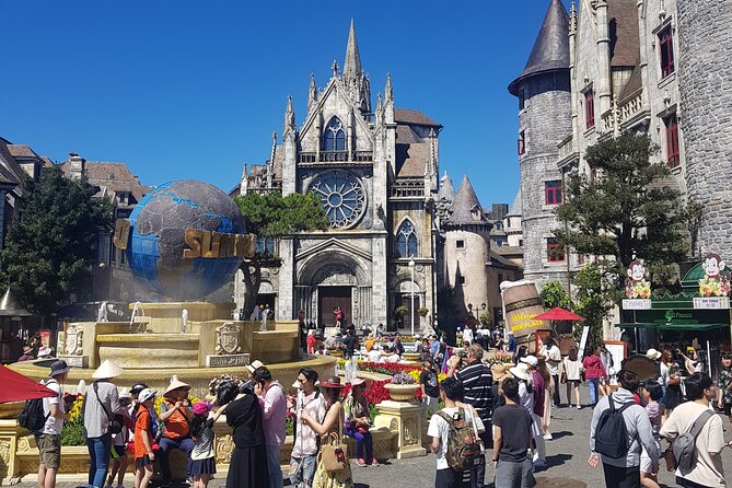 Ba Na Hills and Golden Bridge Private Tour - Crossing the Golden Bridge at 1,487 meters