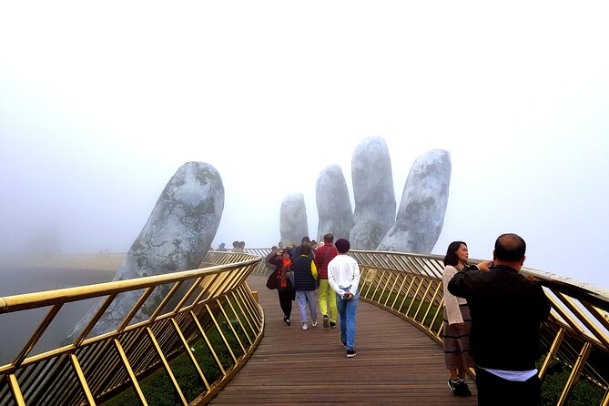 Ba Na Hills and Golden Bridge Private Tour - Flower gardens and the 27-meter Buddha statue