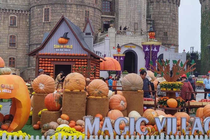 Ba Na Hills & Golden Bridge: Private Return Transfer from Da Nang - French Village, gardens, and Fantasy Park