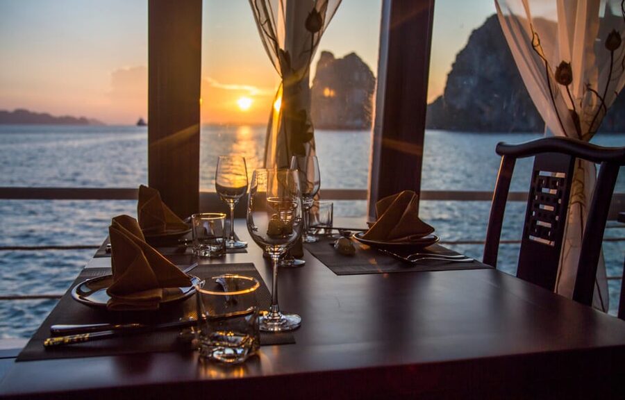 Bai Tu Long Bay 2 Days 1 Night With Renea Cruise - The Hanoi transfer and Halong International Harbor