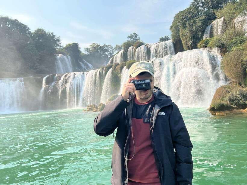 Ban Gioc Waterfall - God Eyes Mountain 1 Day By Car - Nguom Ngao Cave and its natural shapes
