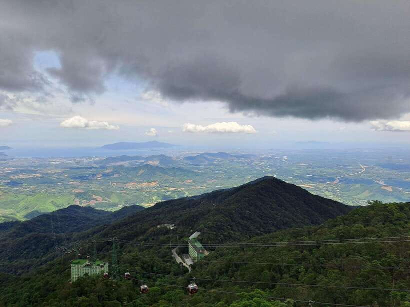 Bana Hills & Golden Hand Bridge Tour from Hoi An/ Da Nang - Slide of Tube Car and Fantasy Park