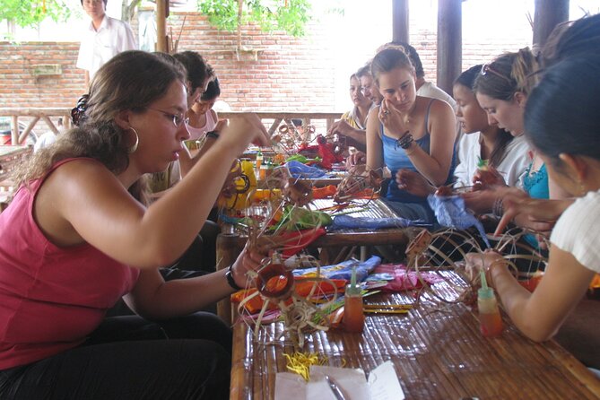 Basket Boat Tour from Da Nang/HoiAn by Lunch & Cafe Class Private - What happens in Bay Mau Coconut Forest
