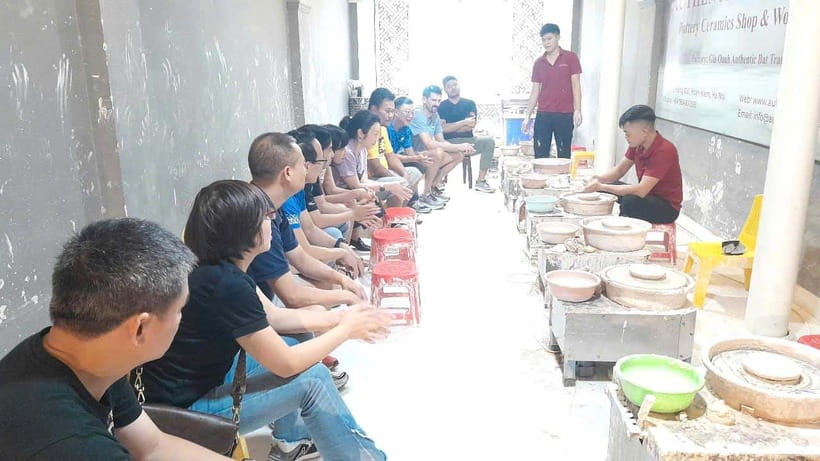 Bat trang Pottery Ceramics Class in Hanoi’s Old Quarter | VN - Three hours of making bowls, cups, and vases