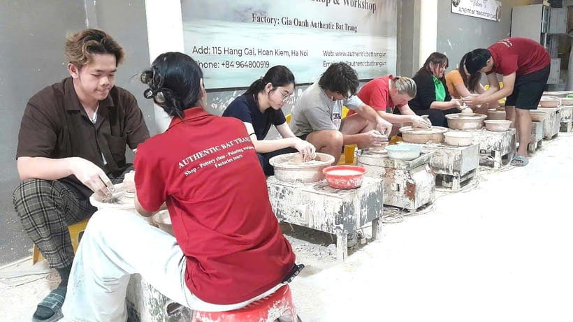 Bat trang Pottery Ceramics Class in Hanoi’s Old Quarter | VN - Small details that improve the experience