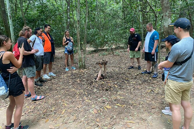 Ben Duoc 'Less-Crowded' Cu Chi Tunnels Half-Day Tour - Crawling through the tunnels