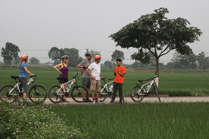 Bicycle Tour Full Day Explore Red River Delta & Rural Villages - Co Loa Citadel and An Duong Vuong Temple
