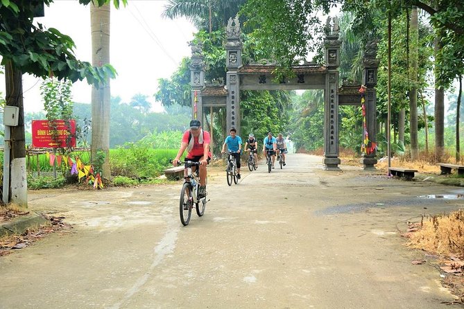 Bicycle Tours Hanoi: Full Day Bicycle Tour Hanoi Countryside - Crossing Long Bien Bridge over the Red River