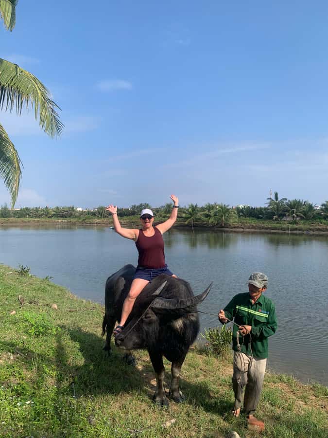 BUFFALO RIDING -BASKET BOAT & BIKE TOUR-HOI AN - Key points to know