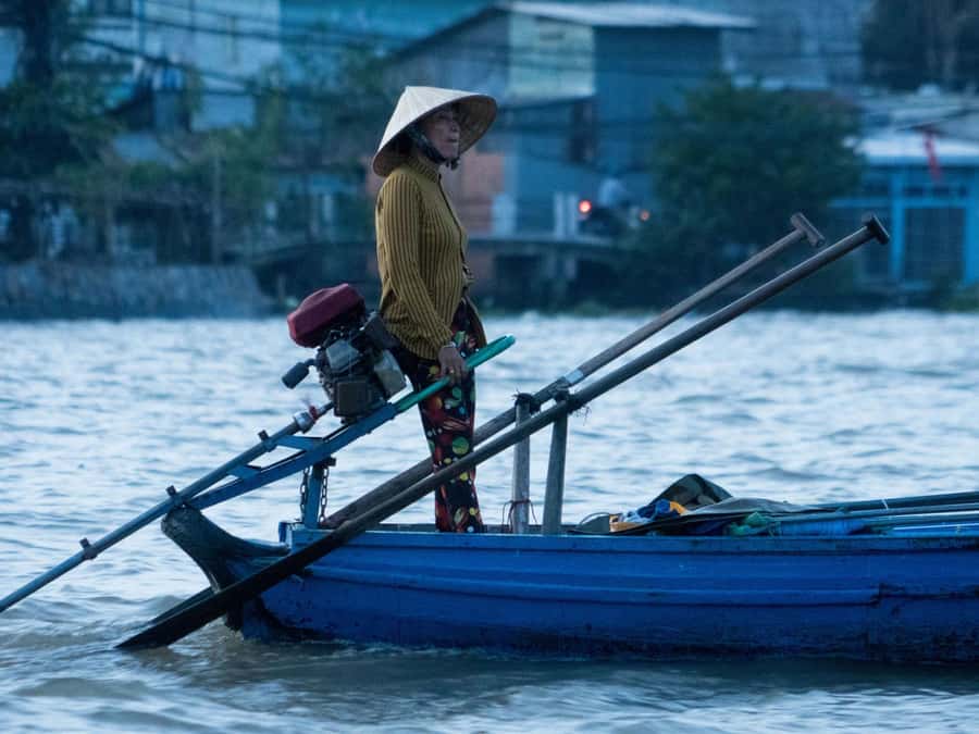 Can Tho: A Real Mekong Tour, Floating Market, Cacao & Life's - A family rice noodle house with no souvenir stop