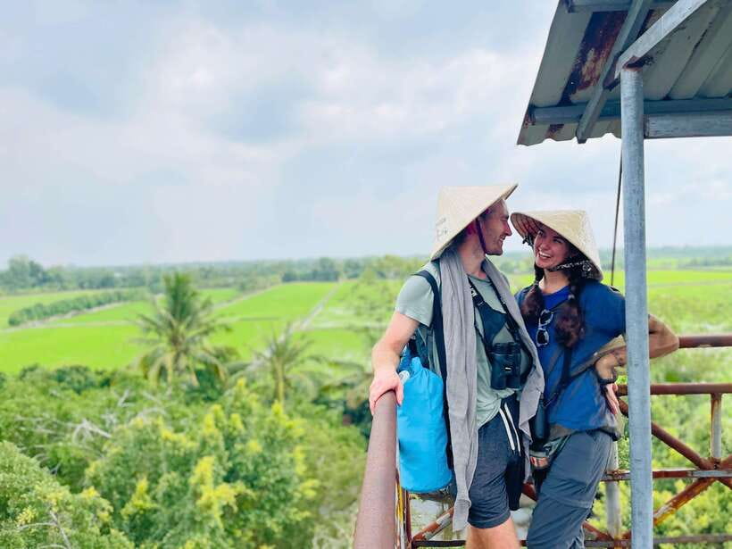 Can Tho: Explore Lung Ngoc Hoang Nature Reserve from Can Tho - A boat ride through canals covered in floating plants