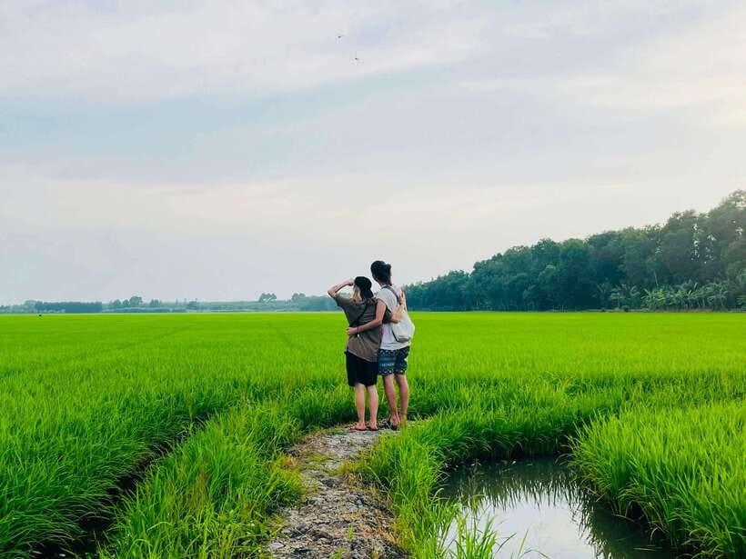 Can Tho: Explore Lung Ngoc Hoang Nature Reserve from Can Tho - Looking across the reserve from the observatory