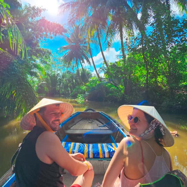 Can Tho: Peaceful Private Boat Ride on the Mekong(No Guide). - From city buildings to stilt homes and fruit gardens