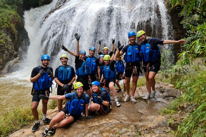 Canyoning Tour in Dalat Viet Nam - Base camp: learn the system before the canyon