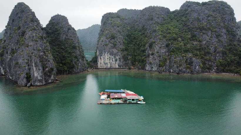 CAT BA :2D1N Lan Ha bay-Ha Long bay with Plankton Excursion - Day two at Ho Ba Ham and Dau Be Island