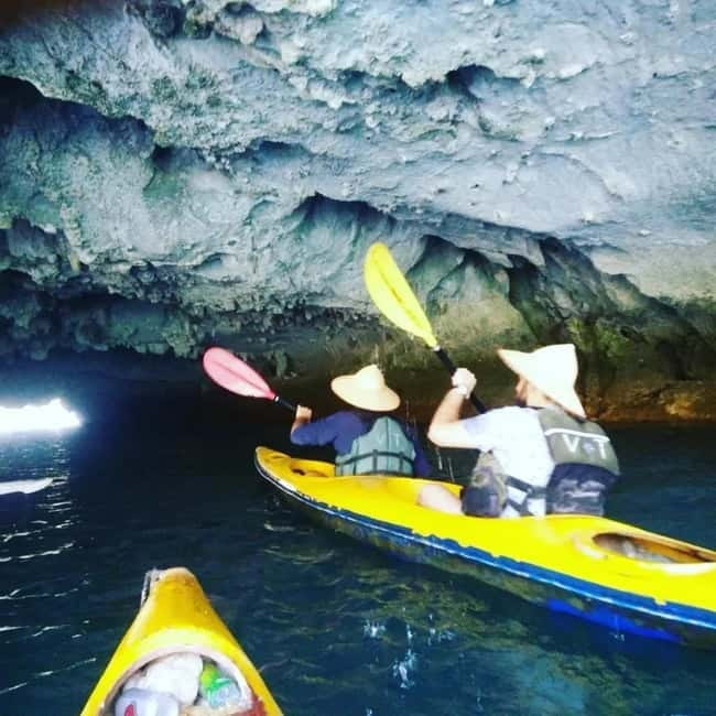 CAT BA :2D1N Lan Ha bay-Ha Long bay with Plankton Excursion - 7:30 AM to 11:30 AM, fishing village and limestone islands