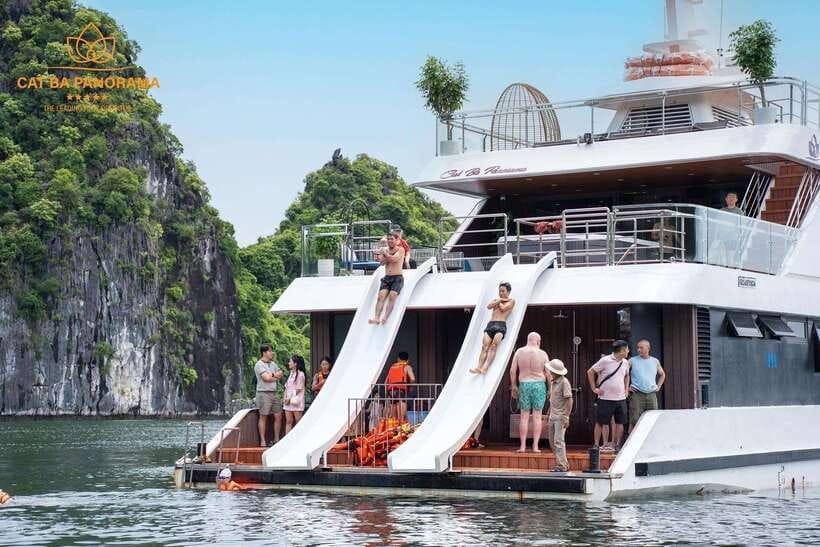 Cat Ba Island: Lan Ha Bay Full-Day with Luxury Cruise - Lunch, Ba Trai Dao, and Time in the Water