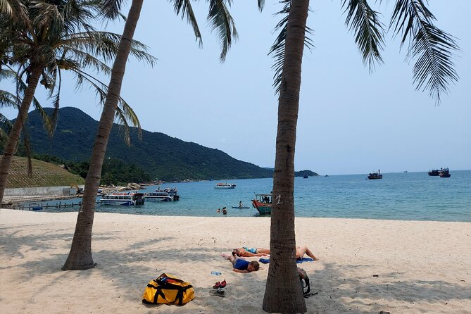 Cham Island Snorkeling Daily Group Tour, Sunbathing, nice beaches - Xep Beach and the main snorkeling session